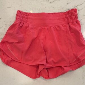 lululemon athletica Coral Athletic Shorts